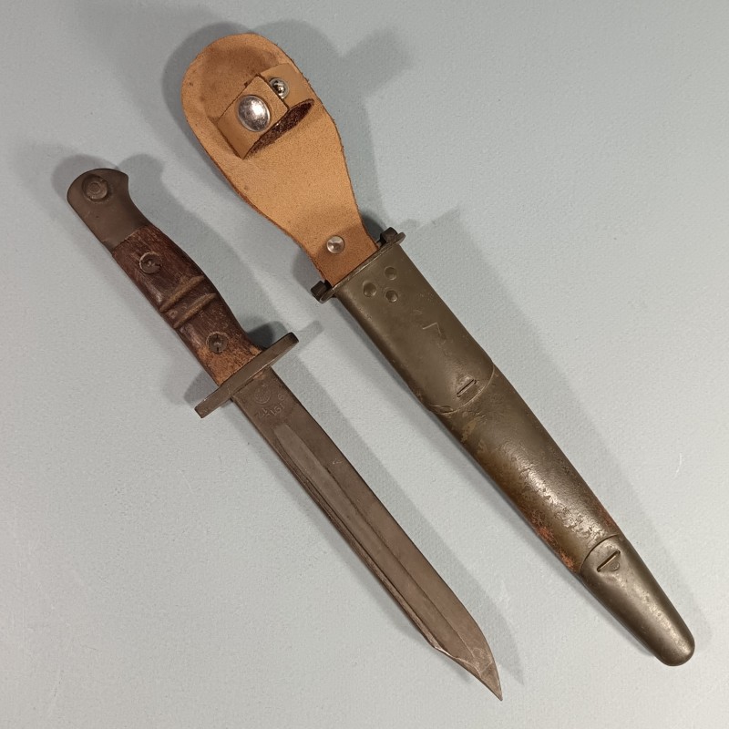 BAIONNETTE COUTEAU US 1917 REMINGTON RECOUPEE POUR LA LEGION ETRANGERE 2 ème REP PARACHUTISTES INDO SUEZ ALGERIE